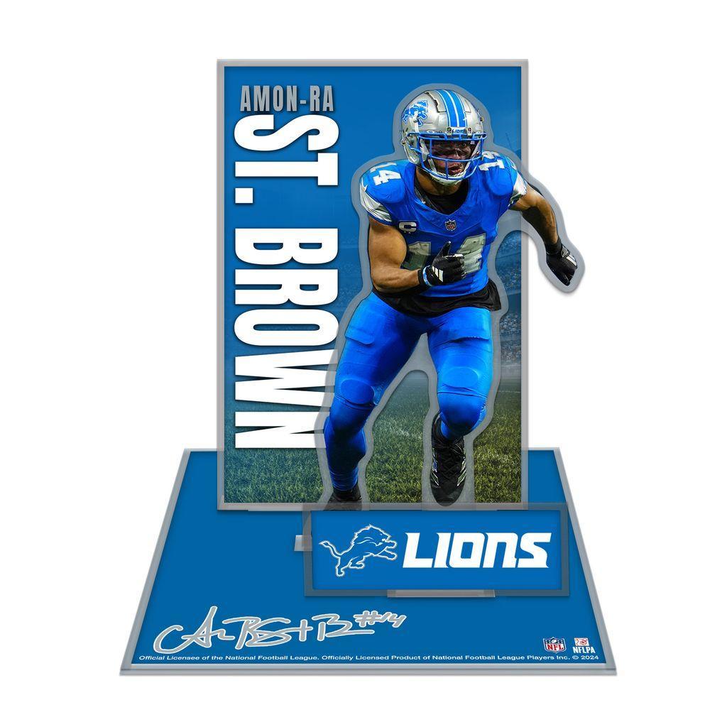 Lions Amon-Ra St. Brown 3D Collector Stand