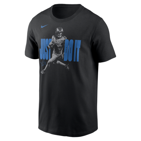 Lions Jahmyr Gibbs 2025 Nike Men's Just Do It T-Shirt