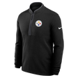 Steelers 2026 Nike Men's Victory Half Zip Jacket (10302635835668)