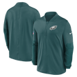 Eagles 2025 Nike Men's Mid Weight Half Zip