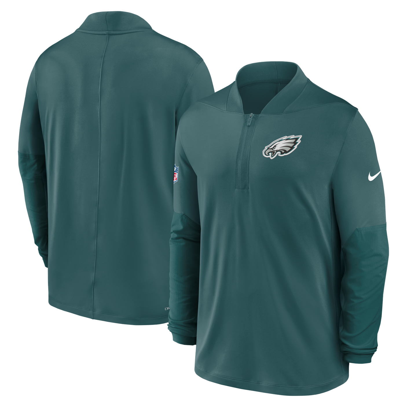 Eagles 2025 Nike Men's Mid Weight Half Zip