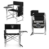 Raiders Black Sports Chair