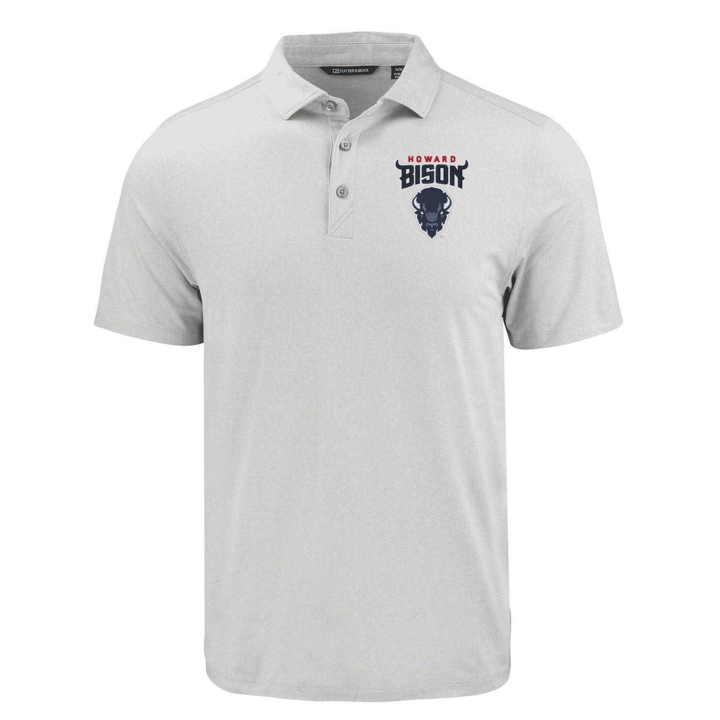 HBCU Cutter & Buck Men's Coastline Recycled Double Peached Polo