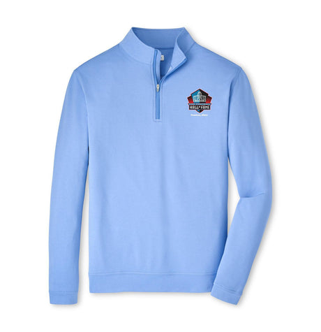 Hall of Fame Peter Millar Men's Bluebird Perth Melange Performance 1/4 Zip