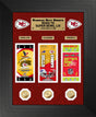 Chiefs Road to Super Bowl LIX (59) Deluxe Ticket and Gold Coin Photo Mint