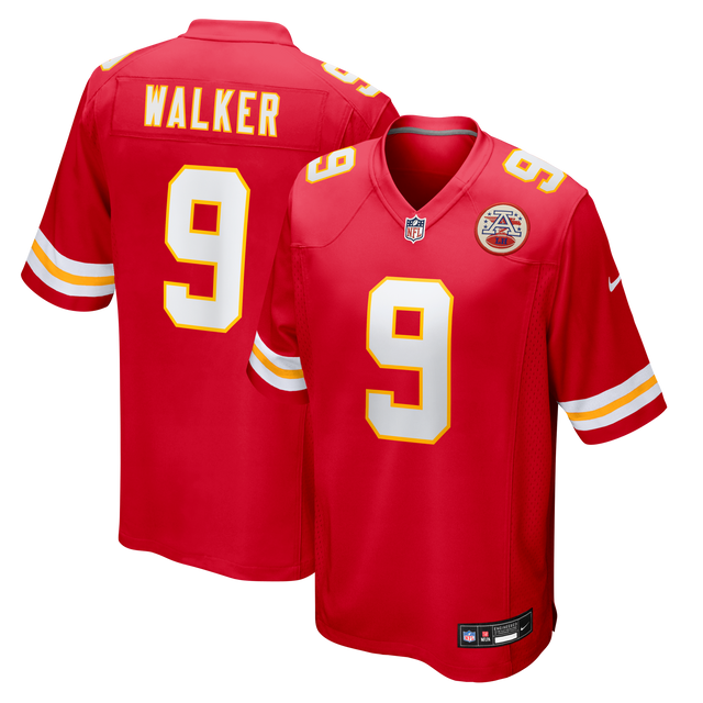 Chiefs Kenneth Walker lll 2026 Nike Men's Red Home Game Jersey