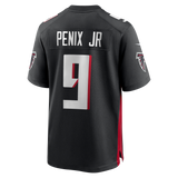 Falcons Michael Penix Jr. Men's Black Nike Game Jersey