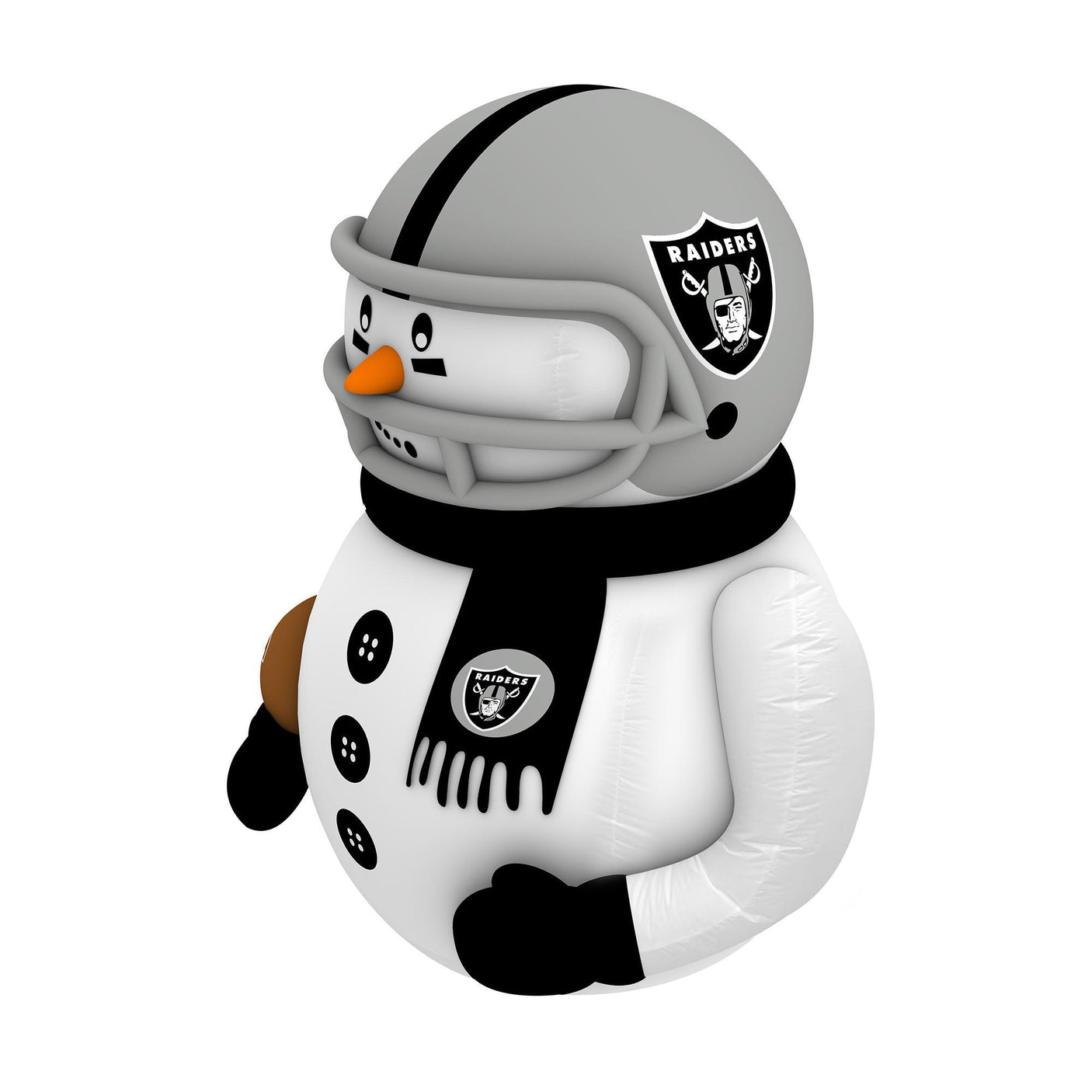 Raiders Team Pride Inflatable Snowman Player