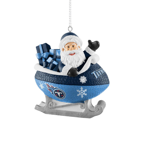 Titans Football Sleigh Ornament