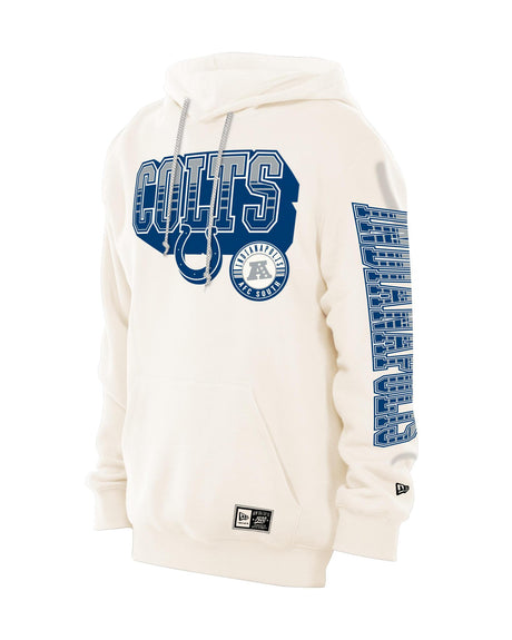 Colts 2026 New Era Men's Dune Dust Hooded Sweatshirt