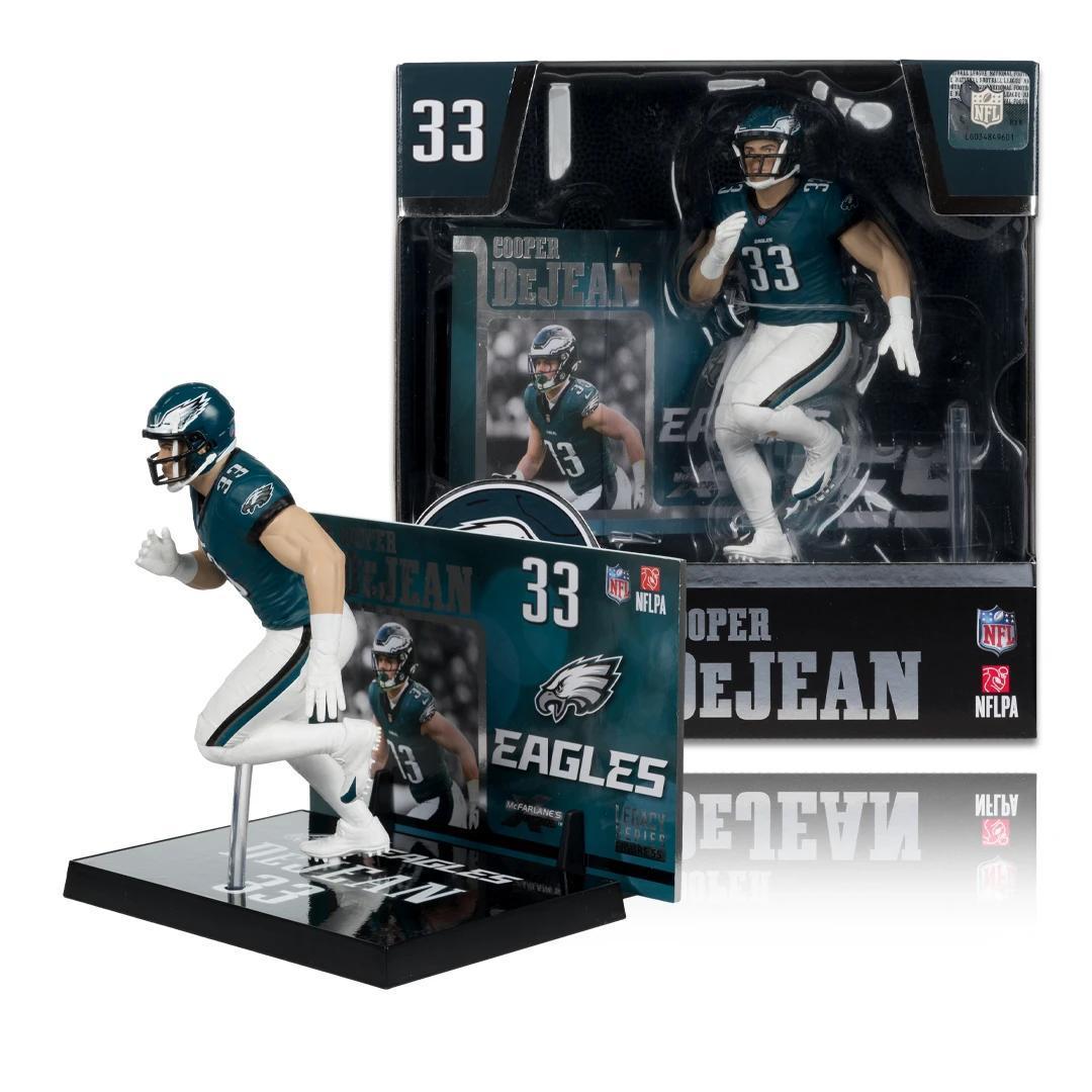 Cooper DeJean McFarlane's SportsPicks Legacy Series 7" Figure #55 Pro Football Hall of Fame