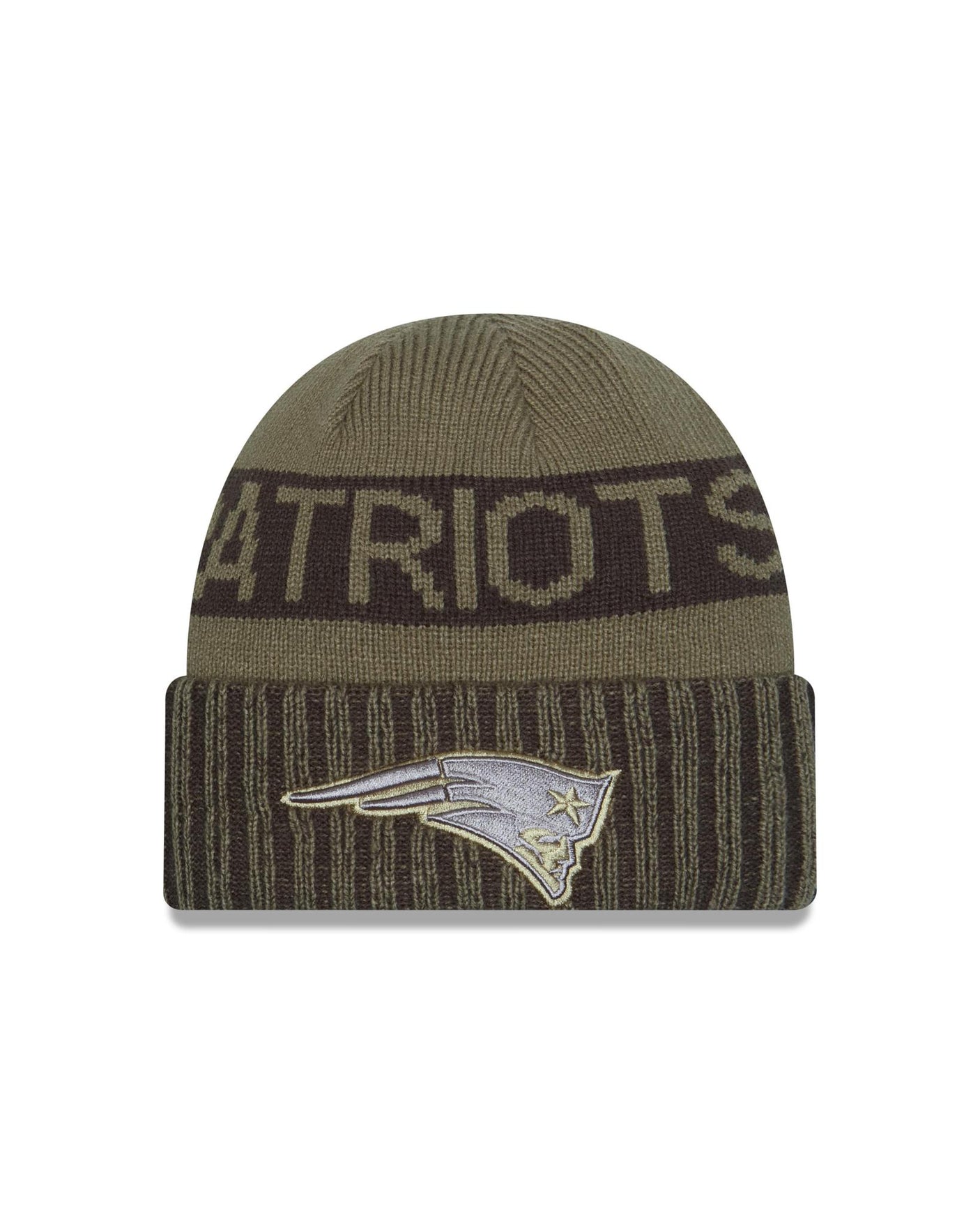 Patriots 2025 Men's New Era Salute to Service Knit