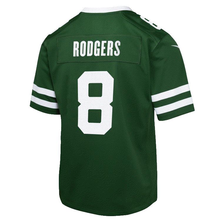 Jets Aaron Rodgers Youth Nike Jersey