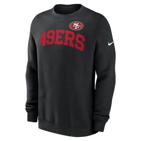 49ers 2024 Nike Men's Club Crewneck