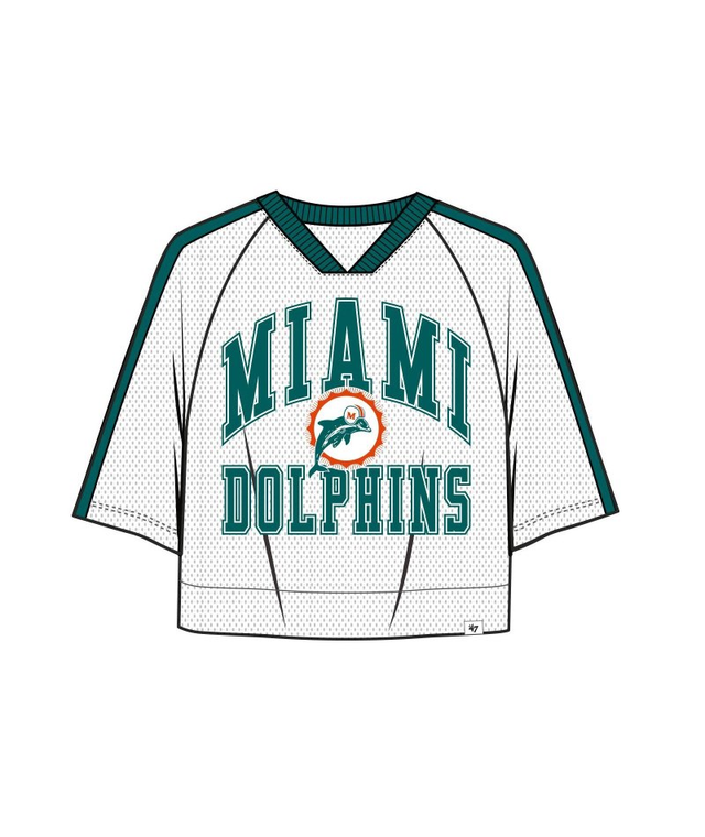 Dolphins 2026 '47 Brand Women's Historic Big Overarch T-Shirt
