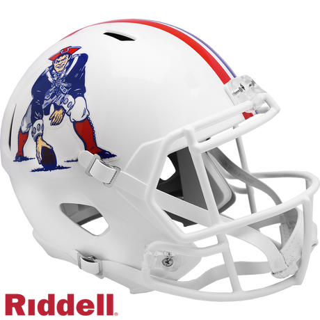 Patriots Speed Replica Throwback Helmet 82-89
