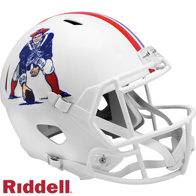Patriots Speed Replica Throwback Helmet 82-89