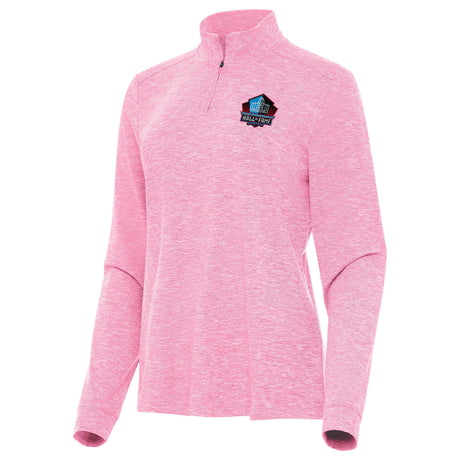 Hall of Fame 2025 Antigua Women's Mentor Quarter Zip- Pink