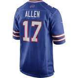 Bills Josh Allen Men's Nike Game Jersey