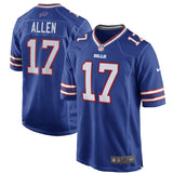 Bills Josh Allen Men's Nike Game Jersey