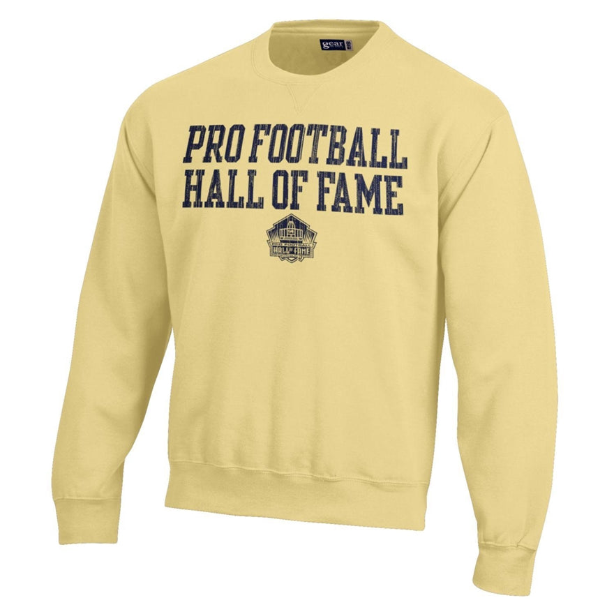 Hall of Fame Big Cotton Crew Sweatshirt - Butter