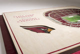 Cardinals 5-Layer StadiumViews Wall Art