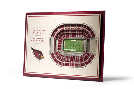 Cardinals 5-Layer StadiumViews Wall Art
