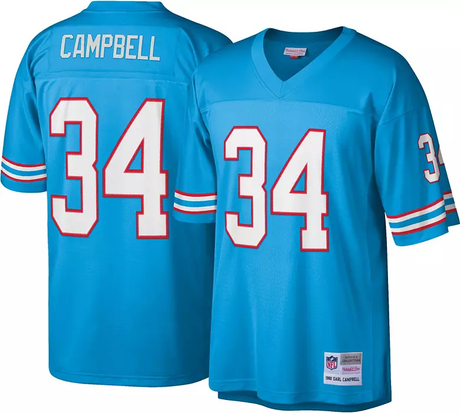 Houston Oilers Earl Campbell Men's Mitchell & Ness Legacy Jersey 1980