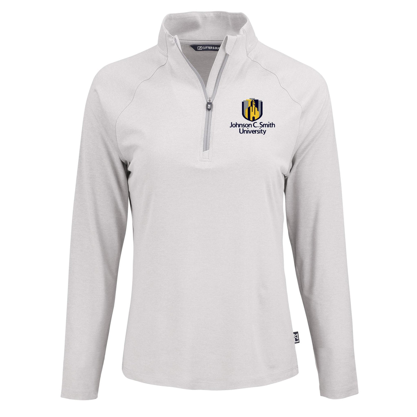 HBCU Team Cutter & Buck Women's Coastline Recycled Double Peached 1/4 Zip Pullover