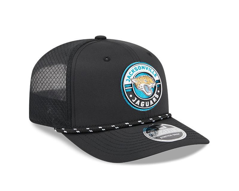 Jaguars 2026 New Era Men's 9SEVENTY Stretch Snap Two-Tone Hat Pro Football Hall of Fame