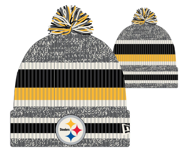 Steelers 2026 New Era Men's Stripe Knit Pro Football Hall of Fame