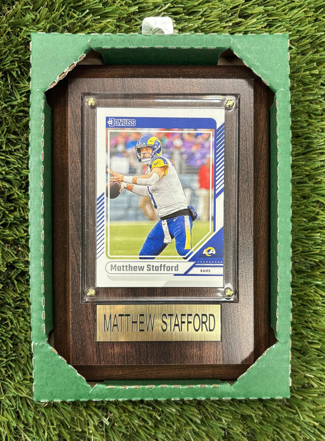 Matthew Stafford 4x6 Plaque