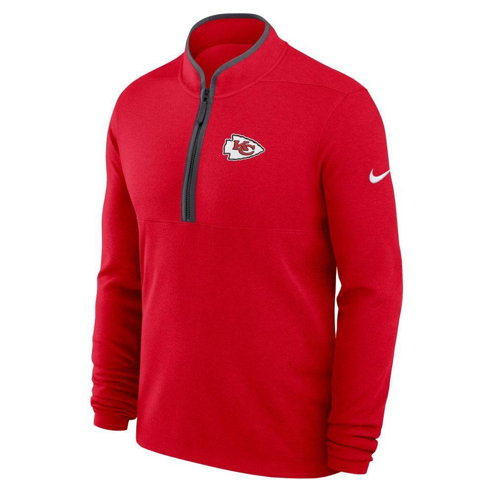 Chiefs 2026 Nike Men's Victory Half Zip Jacket (10302638620948)