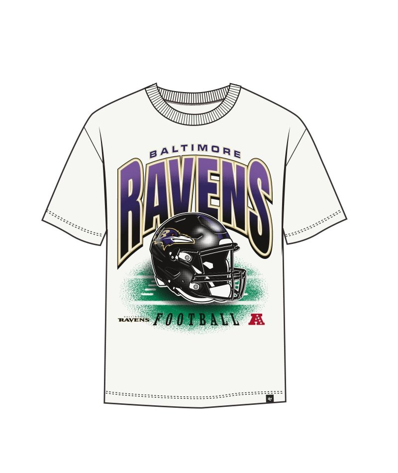Ravens 2026 '47 Brand Men's Team Flex Foundation T-Shirt