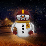 Commanders Team Pride Inflatable Snowman Player