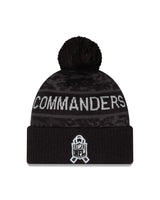 Commanders 2026 New Era Men's Salute to Service Knit Pro Football Hall of Fame