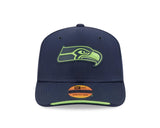 Seahawks 2026 New Era Men's 9SEVENTY Stretch Snap Sideline Hat