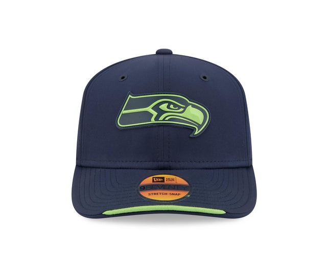 Seahawks 2026 New Era Men's 9SEVENTY Stretch Snap Sideline Hat