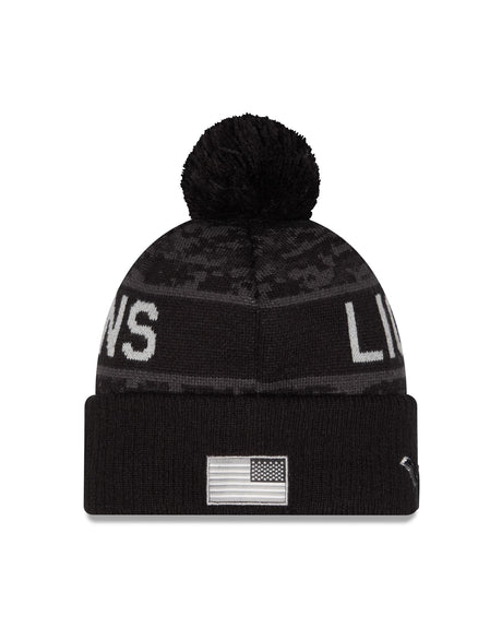 Lions 2026 New Era Men's Salute to Service Knit Pro Football Hall of Fame