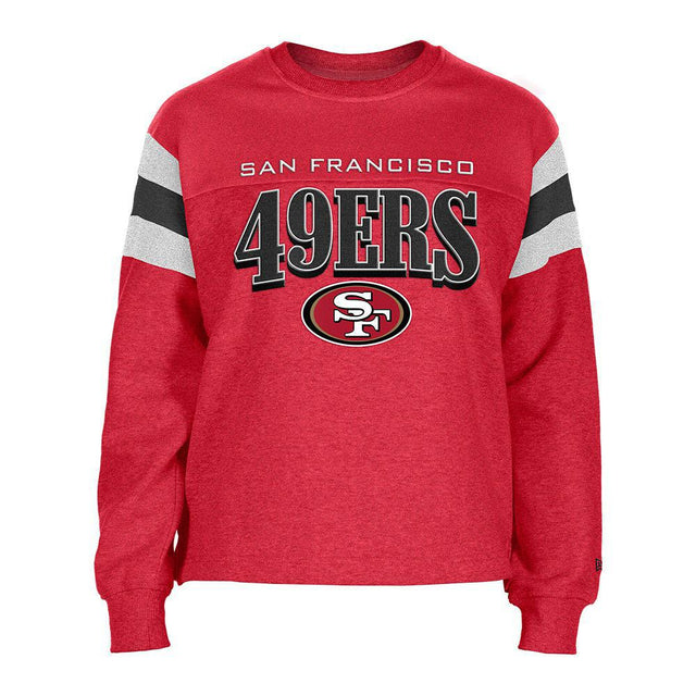 49ers 2024 New Era Women's Throwback Sweatshirt