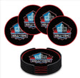 Hall of Fame 4-Pack Coaster Set with Holder Pro Football Hall of Fame
