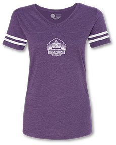 Hall of Fame Women's Logo Football T-Shirt