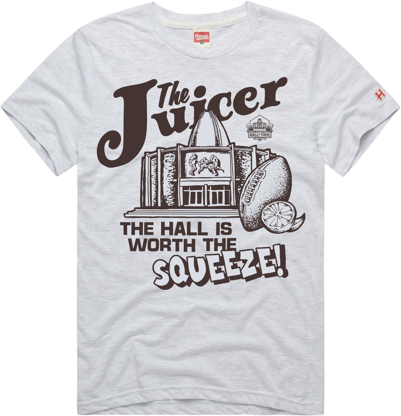 Hall of Fame Homage Rotunda Juicer T-Shirt