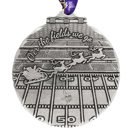 Vikings O'er The Fields We Go Ornament Pro Football Hall of Fame