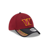 Commanders 2025 New Era Men's 39THIRTY Visor