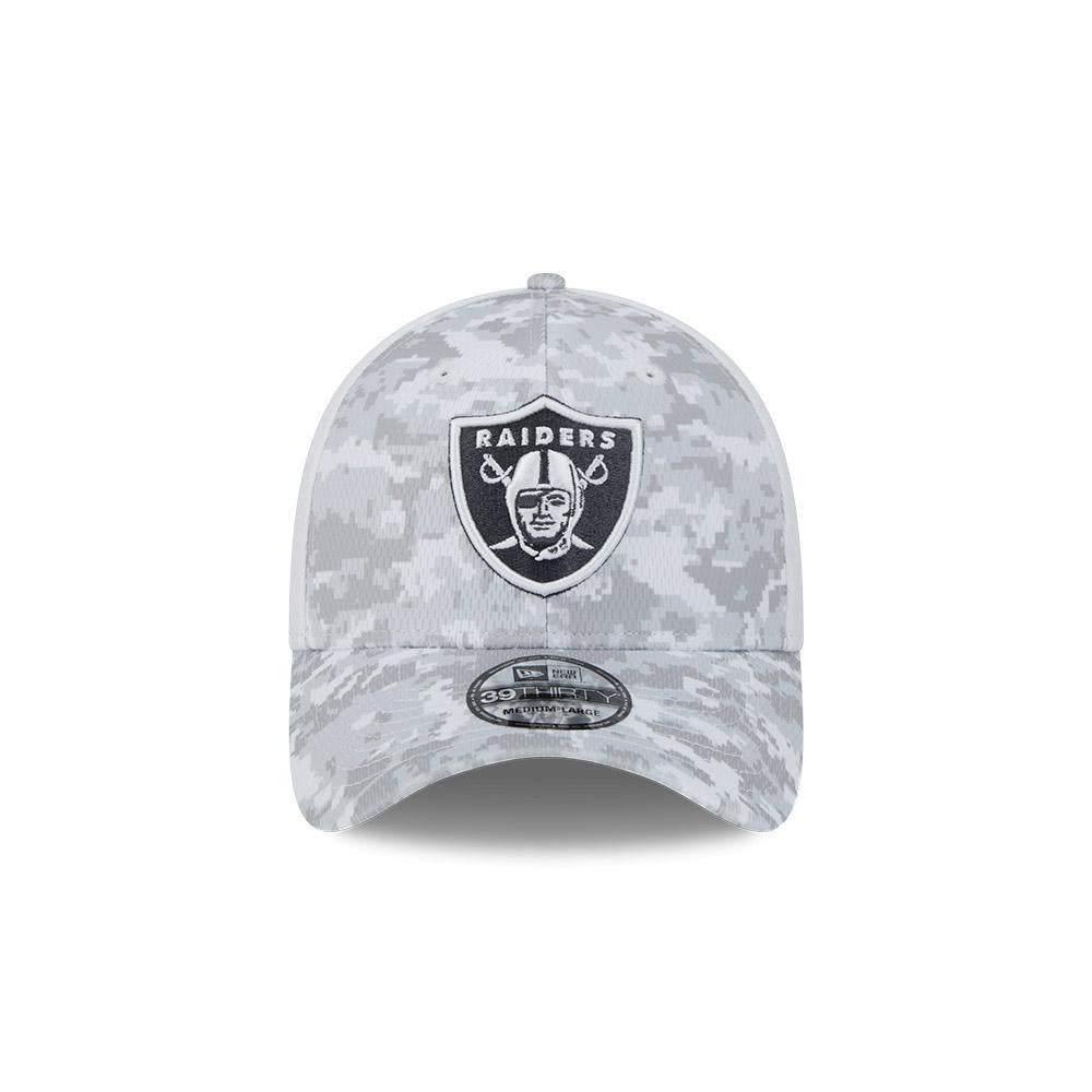 Raiders 2024 New Era Men's Salute to Service 39THIRTY Hat