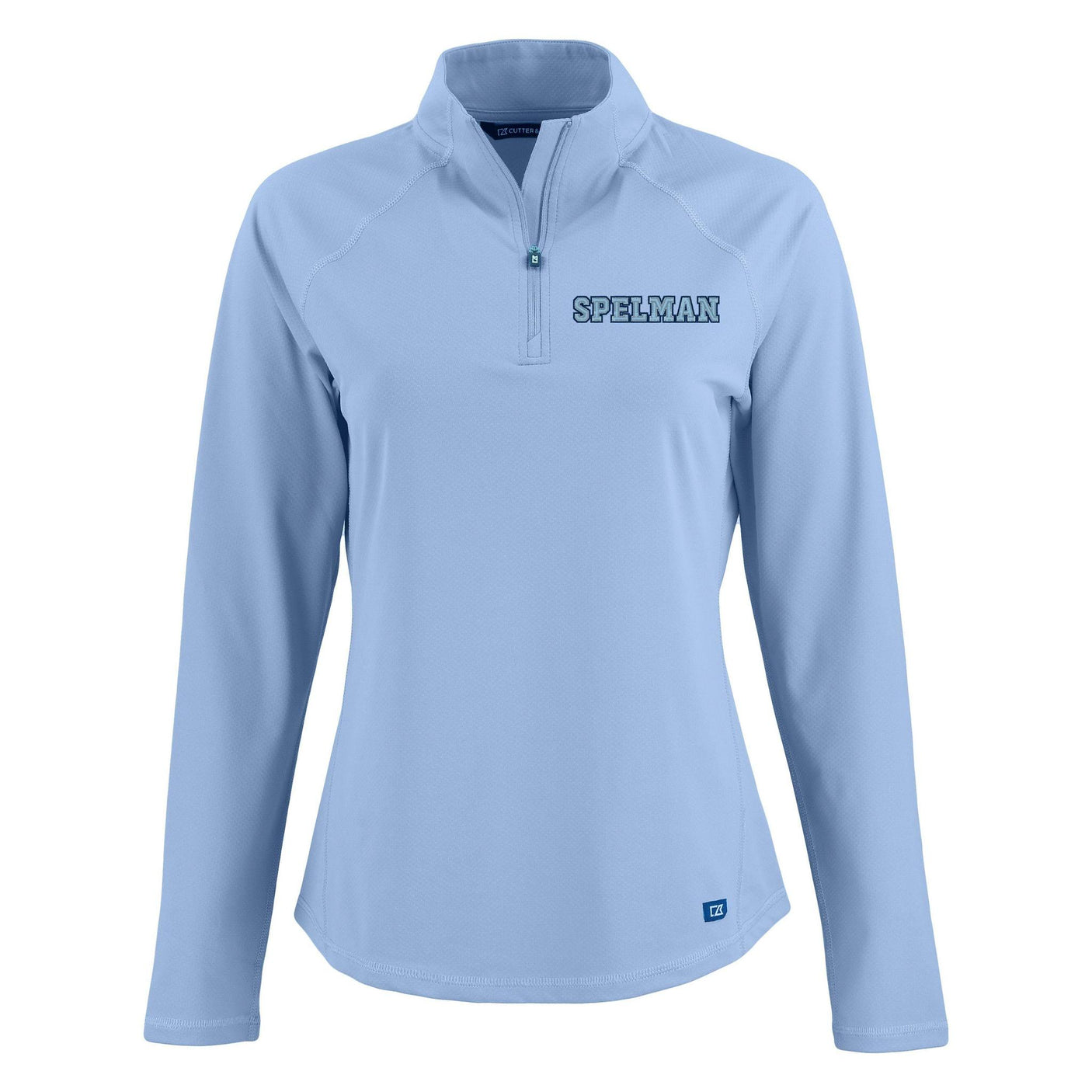 HBCU Team Cutter & Buck Women's Prospect Recycled Featherlight Stretch 1/4 Zip
