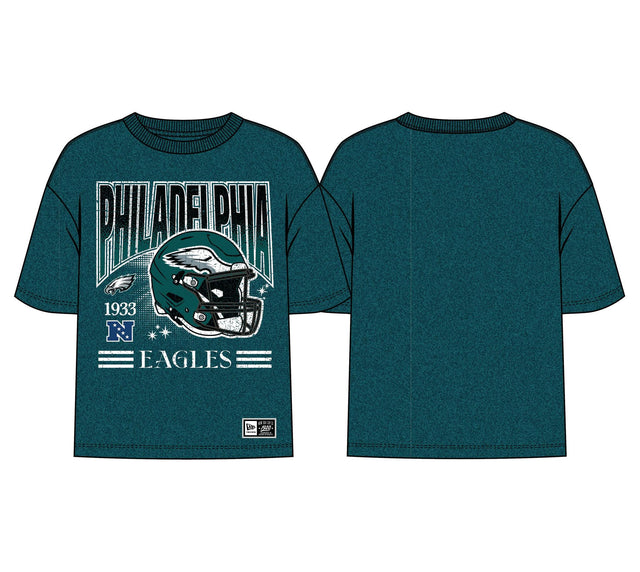 Eagles 2026 New Era Women's Boxy T-Shirt