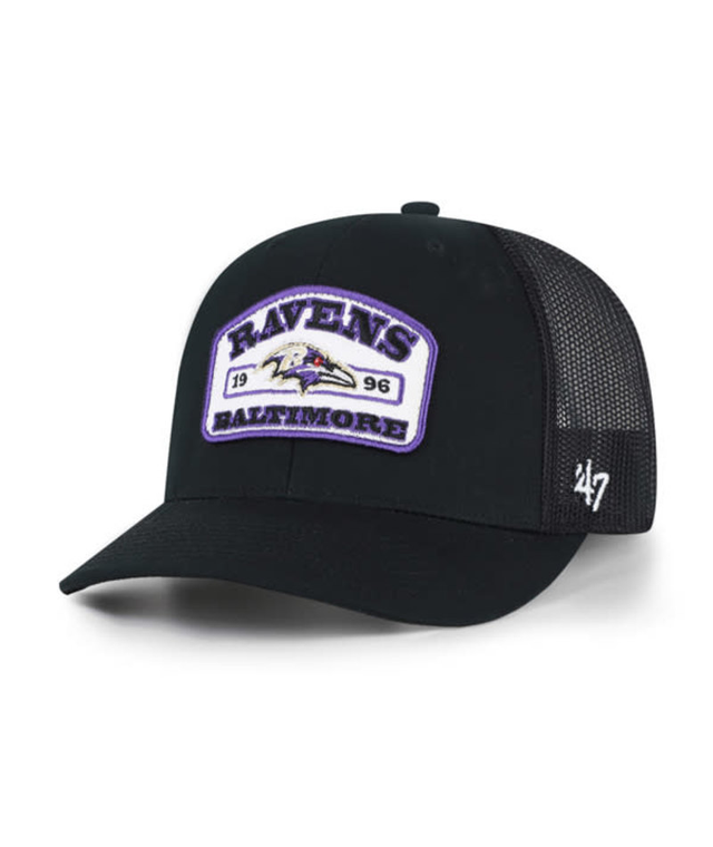 Ravens 2026 '47 Brand Men's Roadway Strap Trucker Hat