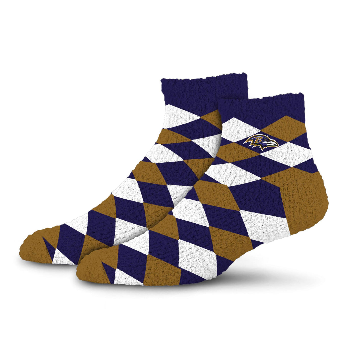 Ravens Diamond Sleep Socks